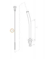 Маслощуп Perkins OEM (3178C077)